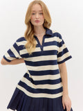 Rugby Striped Mini Dress