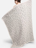 Better than Dreams Blanket - Gray & White Leopard