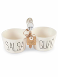 Mud Pie: Salsa and Guac Double Dip Set