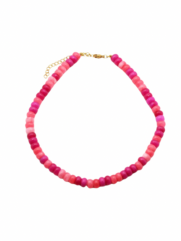 Alexis Gemstone Necklace - Agate