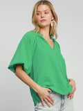 From Dusk til Dawn Top - Sea Green