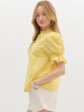 Limoncello Embroidered Top