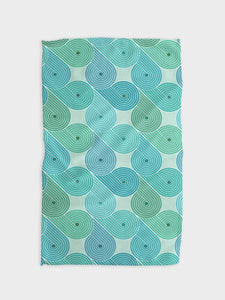 Geometry Tea Towel: Rolling Winds