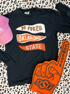 OSU Pennants Long Sleeve Tee