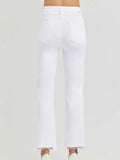 Risen: Tummy Control White Jeans