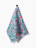 Geometry Tea Towel: Spring Wavy Leaves