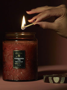 Voluspa: Forbidden Fig Large Jar Candle