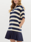 Rugby Striped Mini Dress