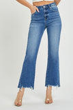 Risen: Relaxed Ankle Straight Jeans