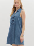 Carrie Denim Mini Dress