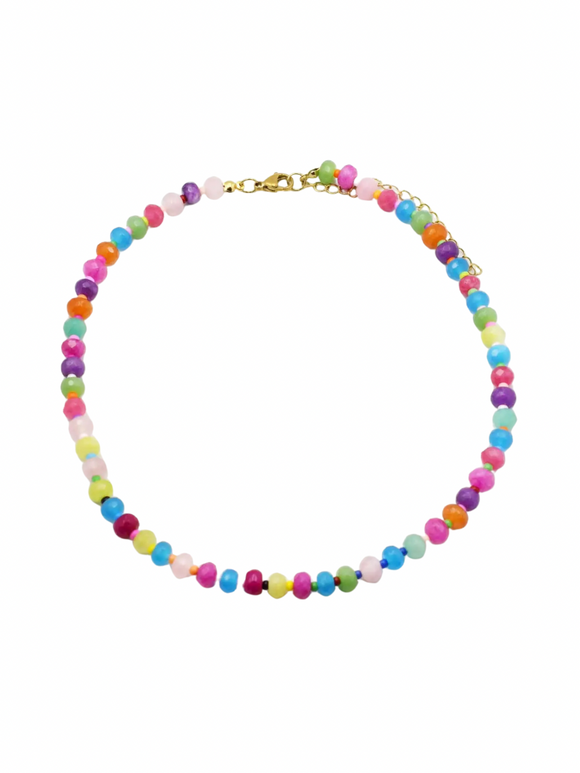 Alexis Gemstone Necklace - Tutti Frutti