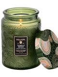 Voluspa: Temple Moss Large Jar Candle