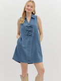 Carrie Denim Mini Dress