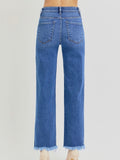 Risen: Tummy Control Ankle Straight Jeans