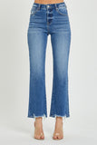 Risen: Relaxed Ankle Straight Jeans