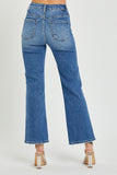 Risen: Relaxed Ankle Straight Jeans