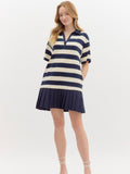 Rugby Striped Mini Dress