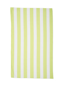 Geometry Tea Towel: Summer Bold Green