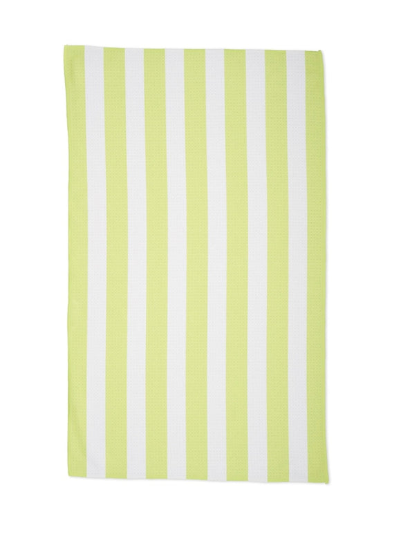 Geometry Tea Towel: Summer Bold Green