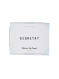 Geometry Tea Towel: Summer Bold Blue