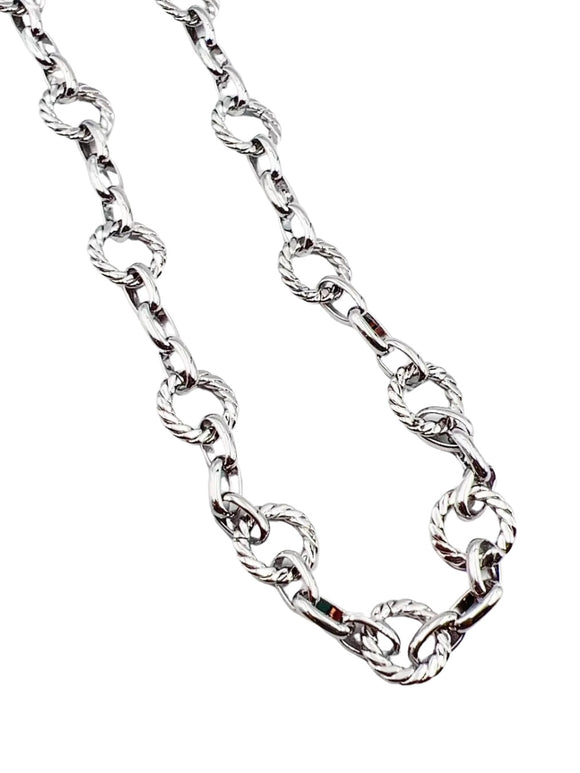 Chain Link Necklace - Silver