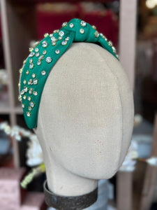 Crystal Headband - Green
