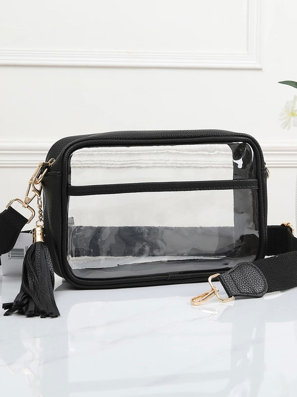 Clear Camera Bag - Black