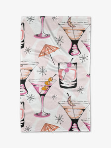 Geometry Tea Towel: Cocktail Hour