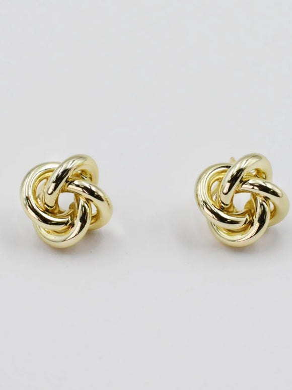 Treasure Jewels: Gold Knot Studs