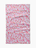 Geometry Tea Towel: Bubble Abstract