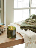 Thymes: Frazier Fir Green Glass Candle