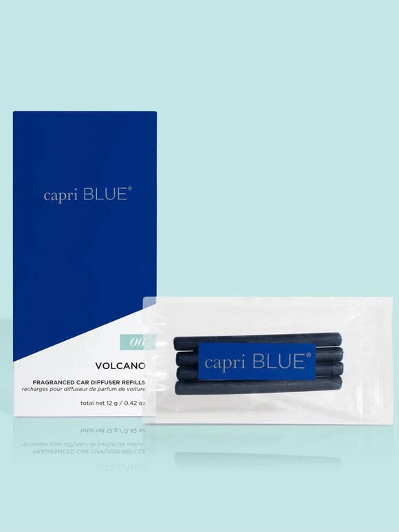 capri blue: volcano car diffuser refills