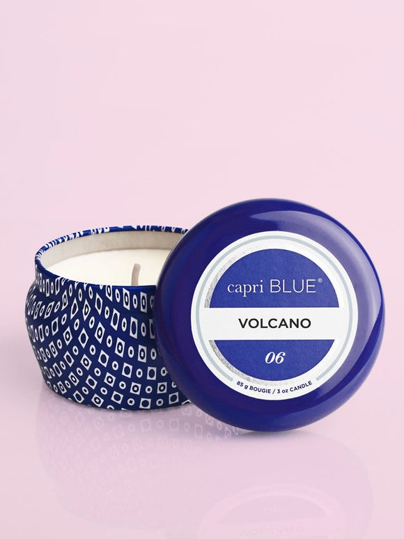 capri blue: volcano signature mini tin