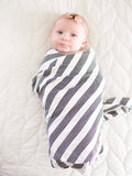copper pearl: Tribe Knit Swaddle Blanket